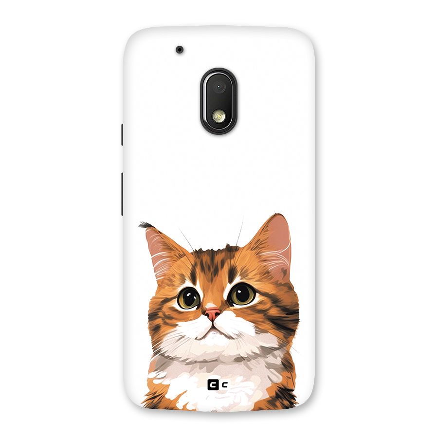 The Cute Cat Back Case for Moto G4 Play