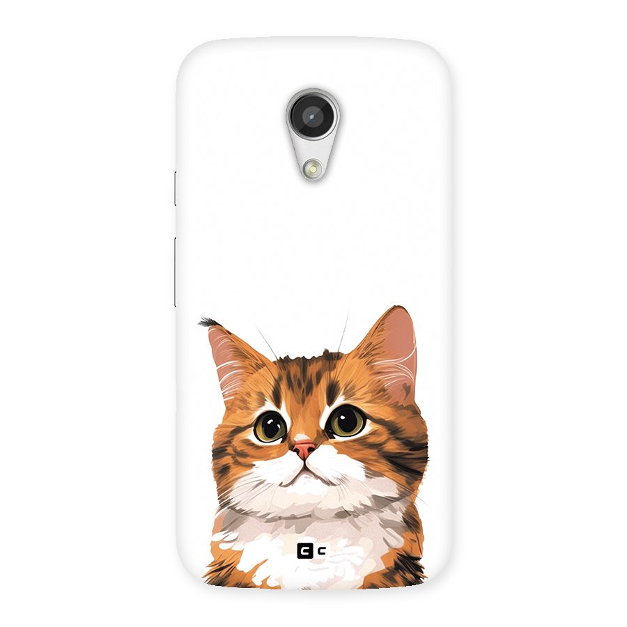 The Cute Cat Back Case for Moto G 2nd Gen