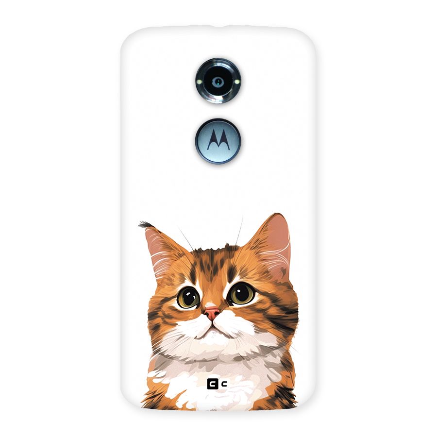 The Cute Cat Back Case for Moto X2