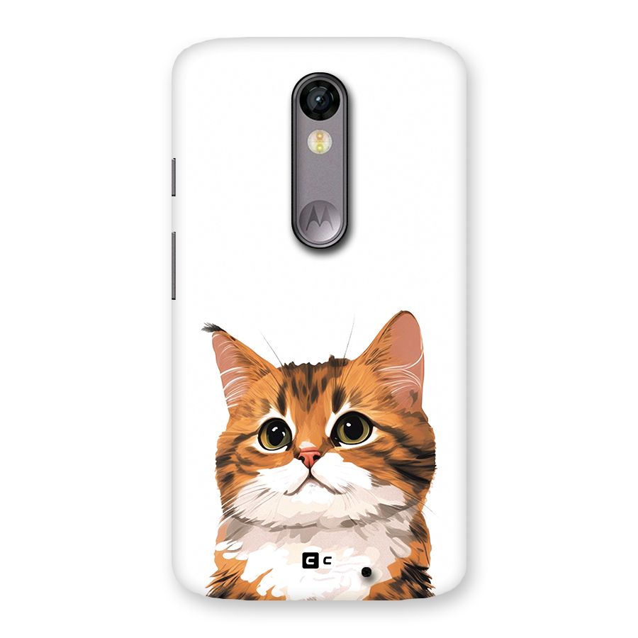 The Cute Cat Back Case for Moto X Force