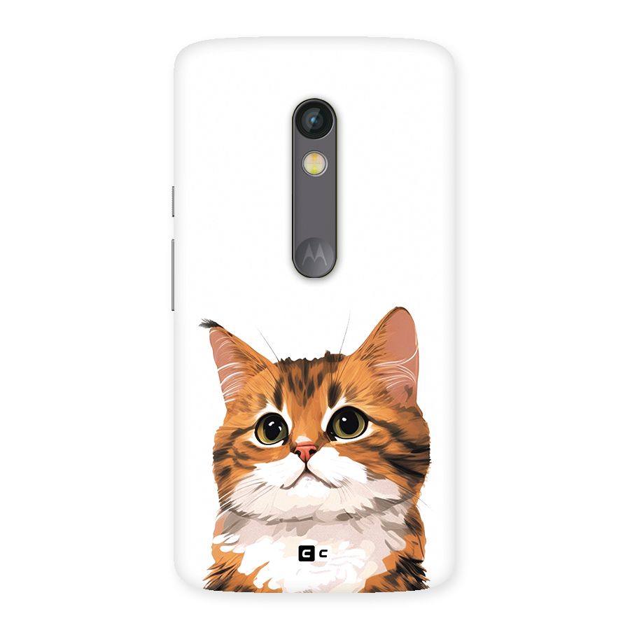 The Cute Cat Back Case for Moto X Play