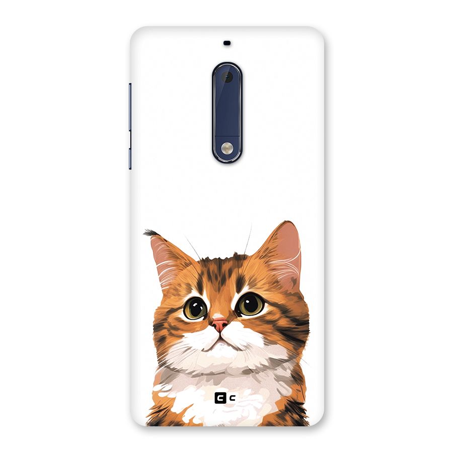 The Cute Cat Back Case for Nokia 5
