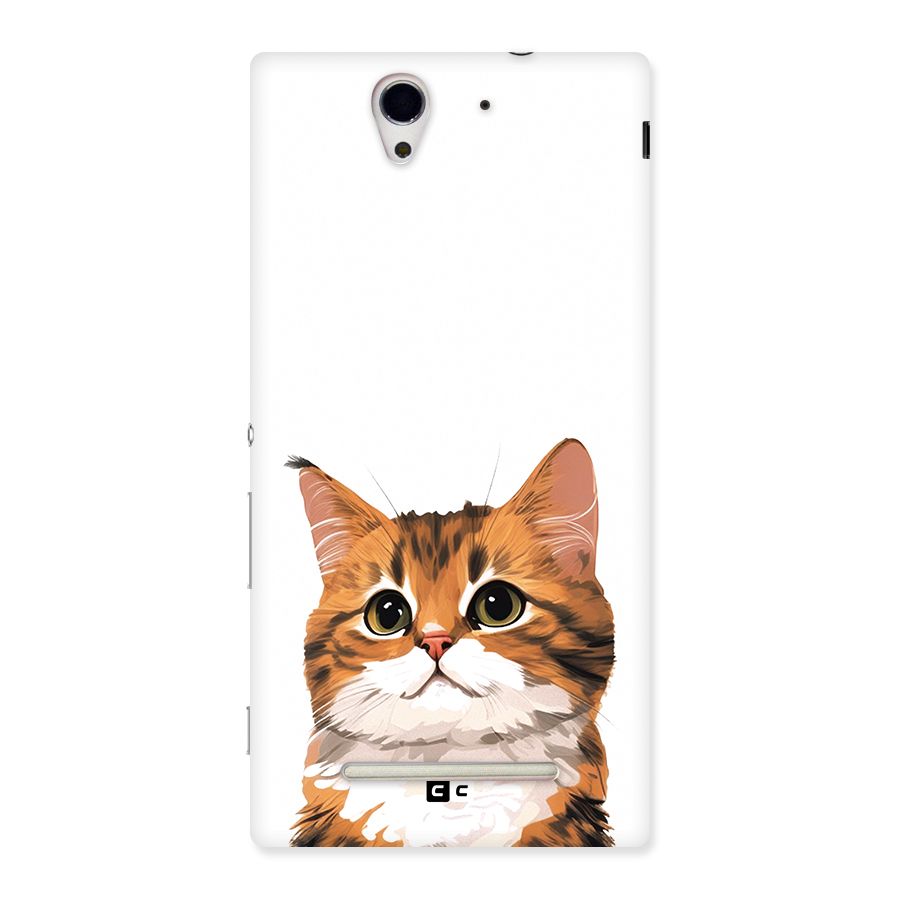 The Cute Cat Back Case for Xperia C3