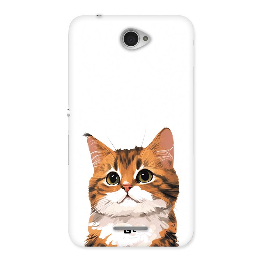 The Cute Cat Back Case for Xperia E4