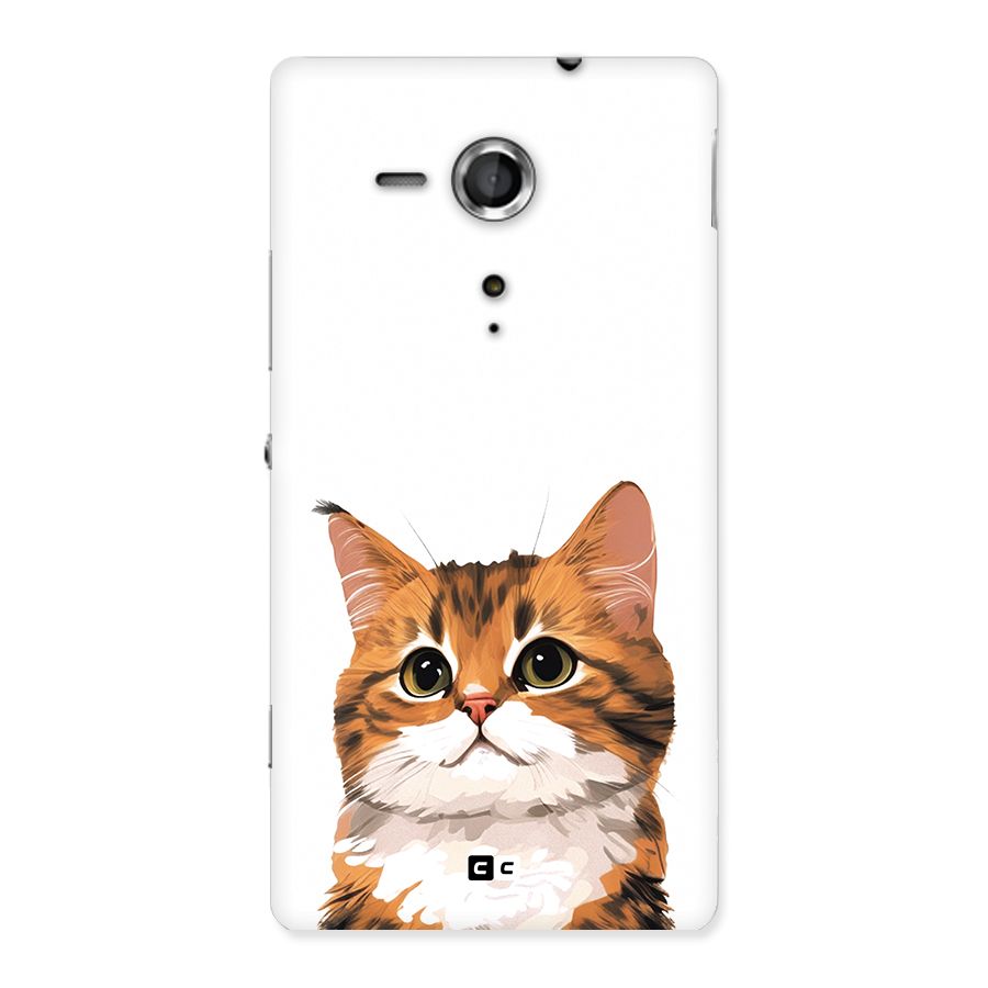 The Cute Cat Back Case for Xperia Sp
