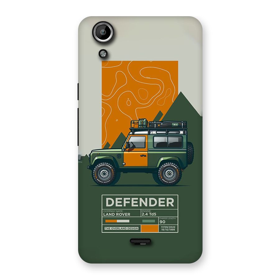 The Defence Car Back Case for Canvas Selfie Lens Q345