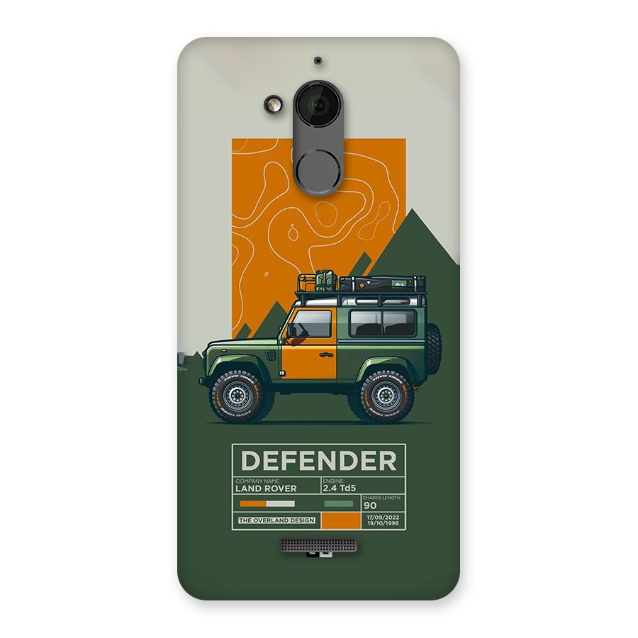 The Defence Car Back Case for Coolpad Note 5