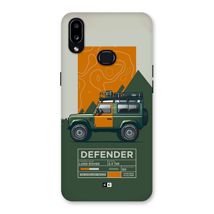The Defence Car Back Case for Galaxy A10s