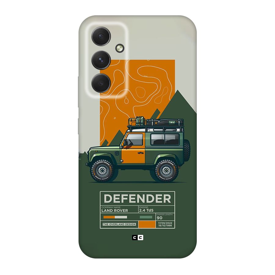 The Defence Car Back Case for Galaxy A54