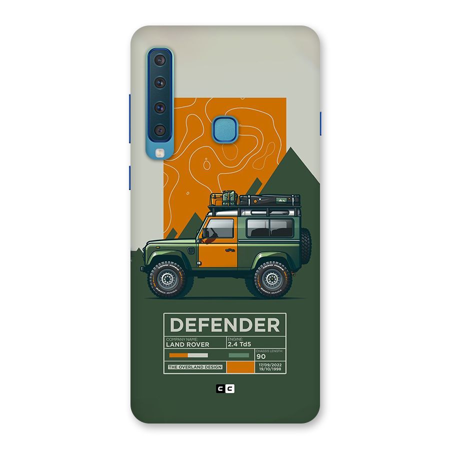 The Defence Car Back Case for Galaxy A9 (2018)