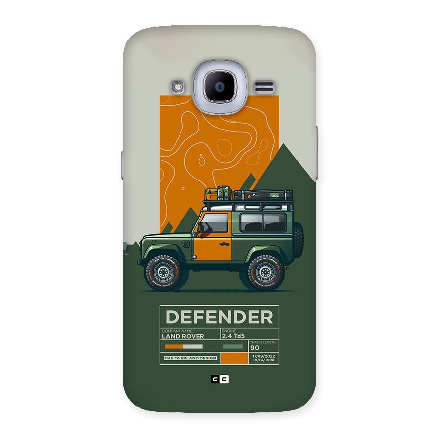 The Defence Car Back Case for Galaxy J2 Pro