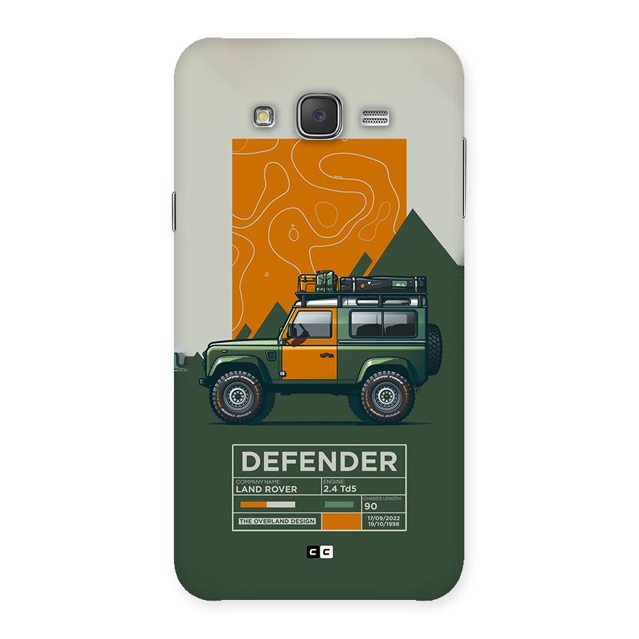 The Defence Car Back Case for Galaxy J7