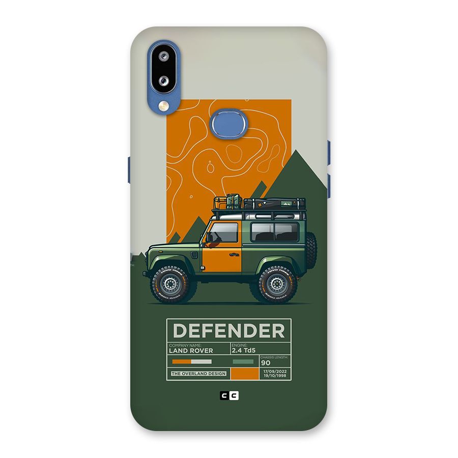The Defence Car Back Case for Galaxy M01s