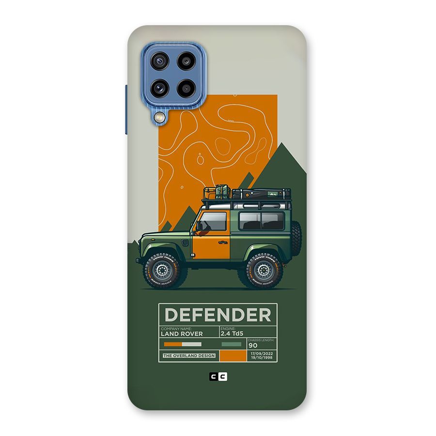 The Defence Car Back Case for Galaxy M32