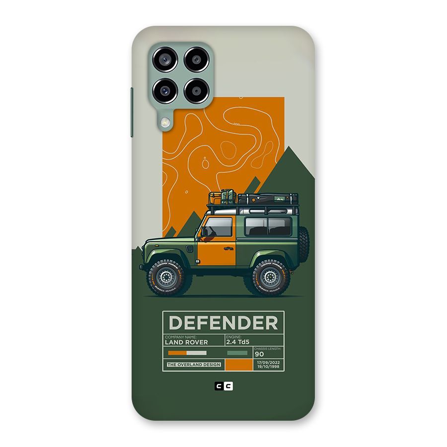 The Defence Car Back Case for Galaxy M33