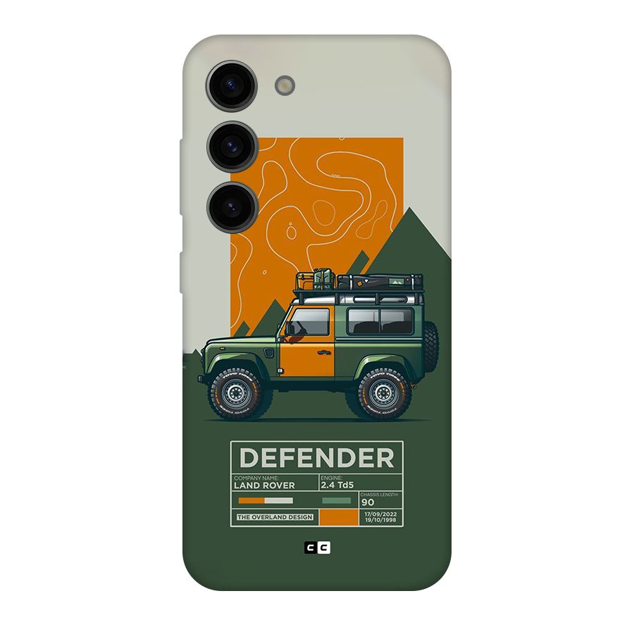 The Defence Car Back Case for Galaxy S23