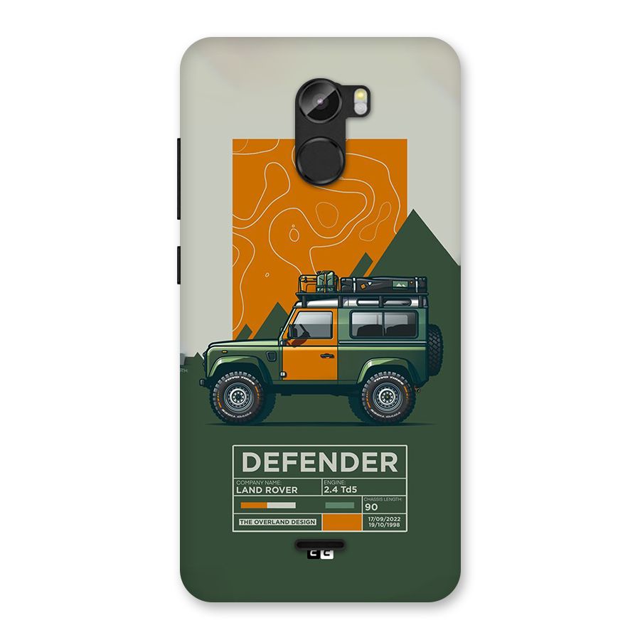 The Defence Car Back Case for Gionee X1