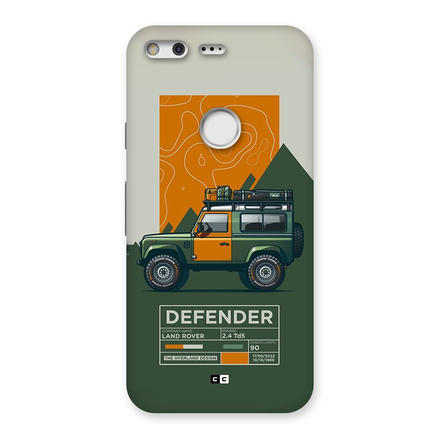 The Defence Car Back Case for Google Pixel