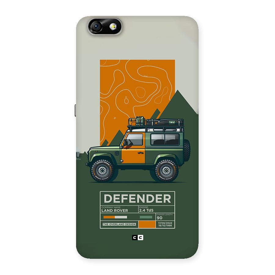 The Defence Car Back Case for Honor 4X