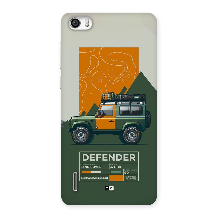 The Defence Car Back Case for Honor 6