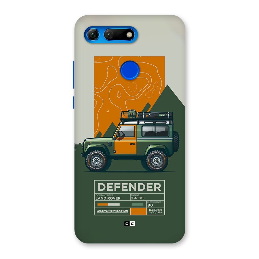 The Defence Car Back Case for Honor View 20