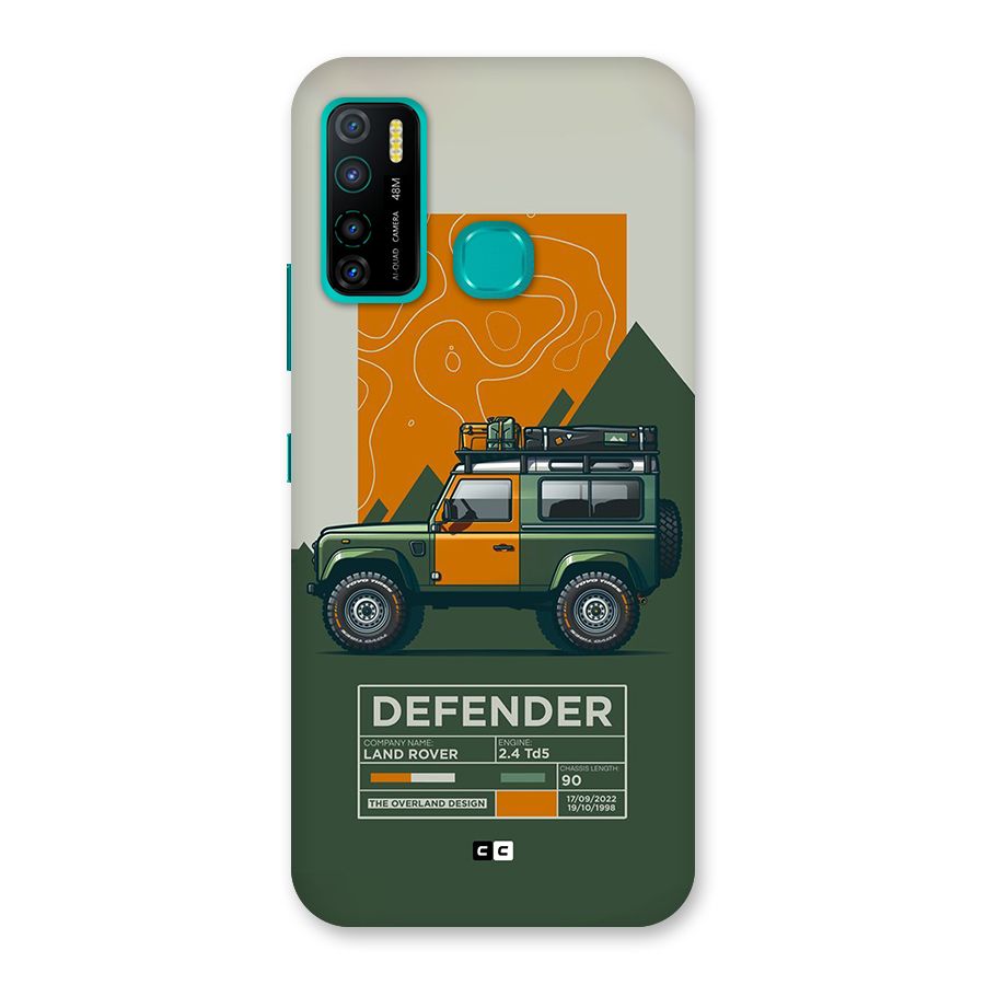 The Defence Car Back Case for Infinix Hot 9 Pro
