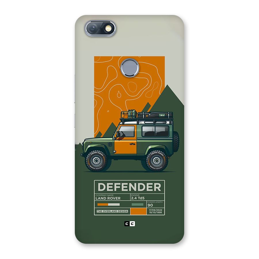 The Defence Car Back Case for Infinix Note 5