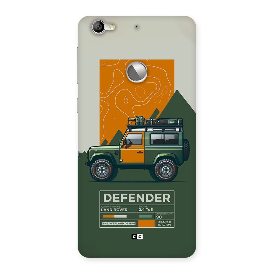 The Defence Car Back Case for Le 1S