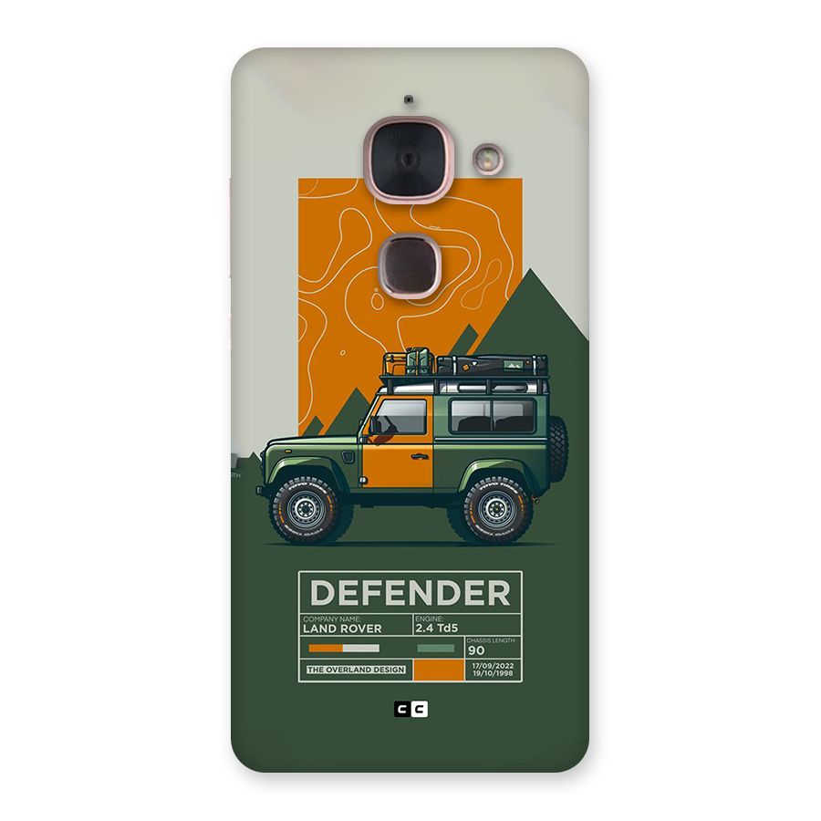 The Defence Car Back Case for Le Max 2