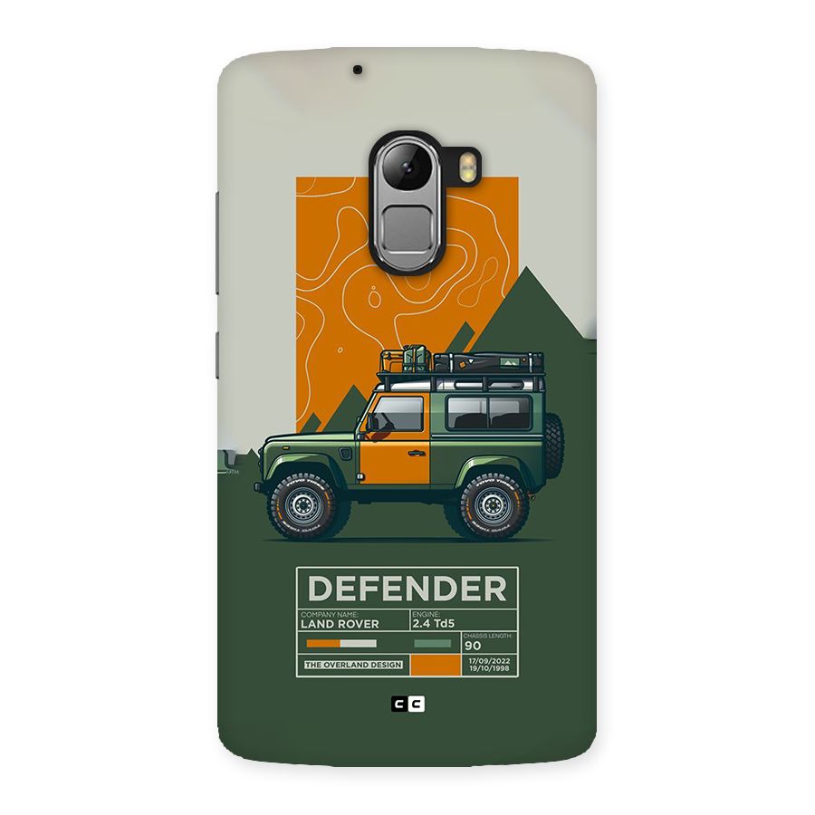 The Defence Car Back Case for Lenovo K4 Note