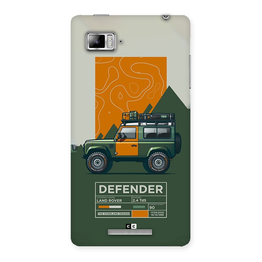 The Defence Car Back Case for Lenovo Vibe Z K910
