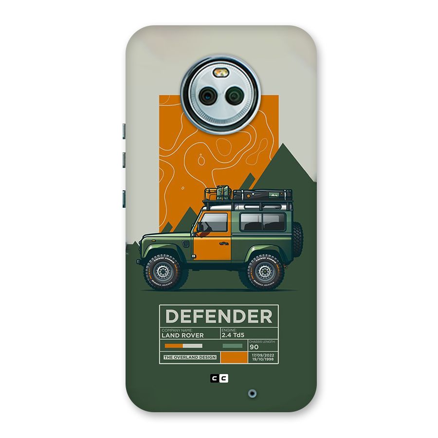 The Defence Car Back Case for Moto X4