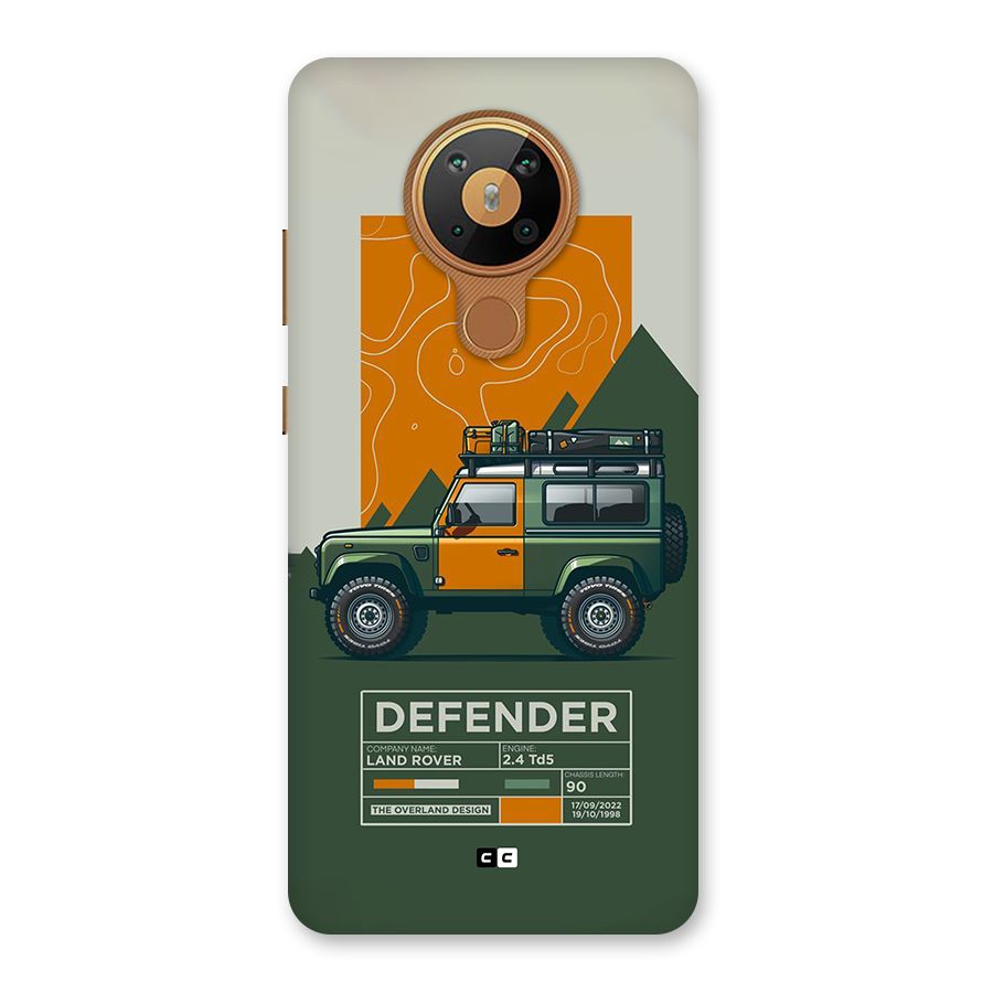 The Defence Car Back Case for Nokia 5.3