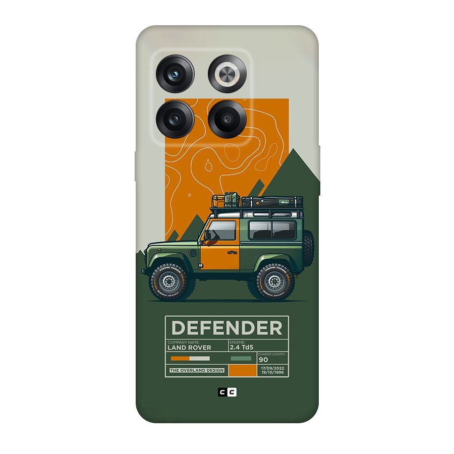 The Defence Car Back Case for OnePlus 10T