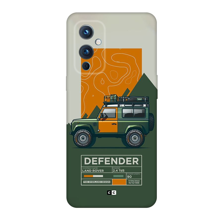 The Defence Car Back Case for OnePlus 9
