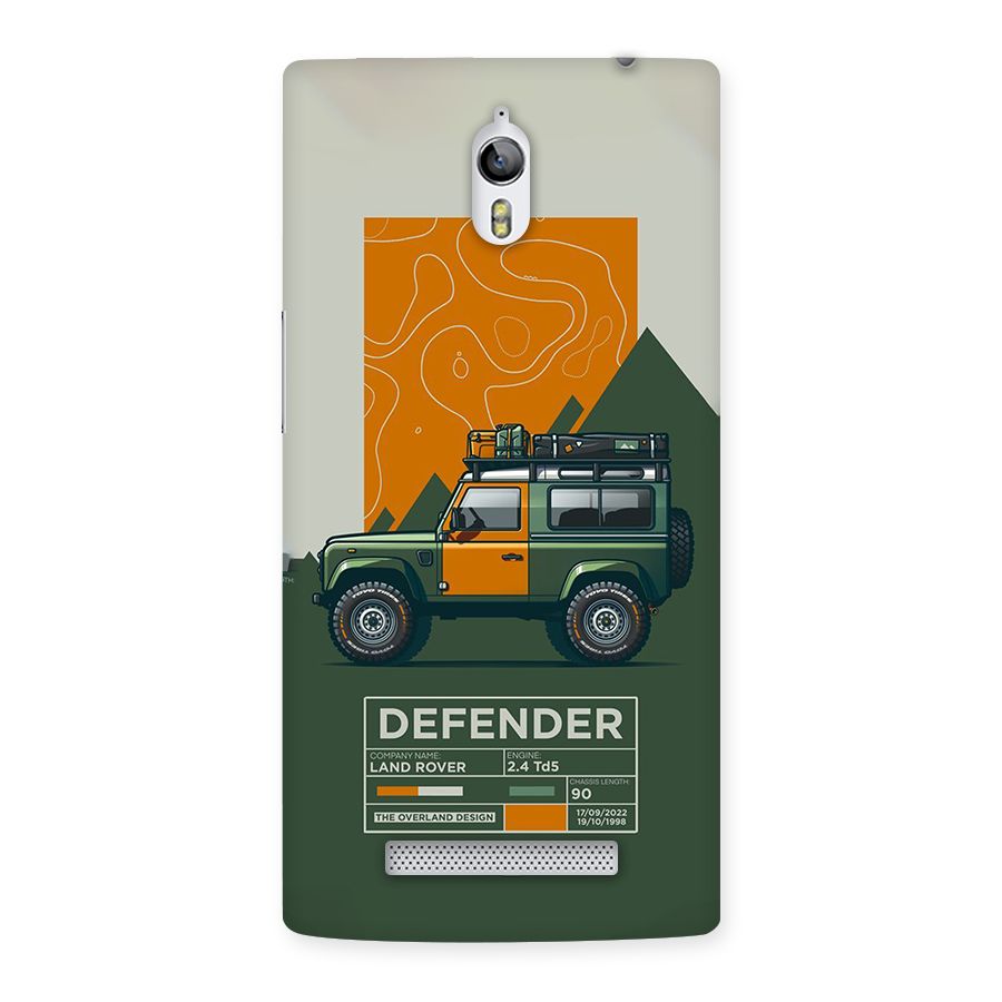 The Defence Car Back Case for Oppo Find 7