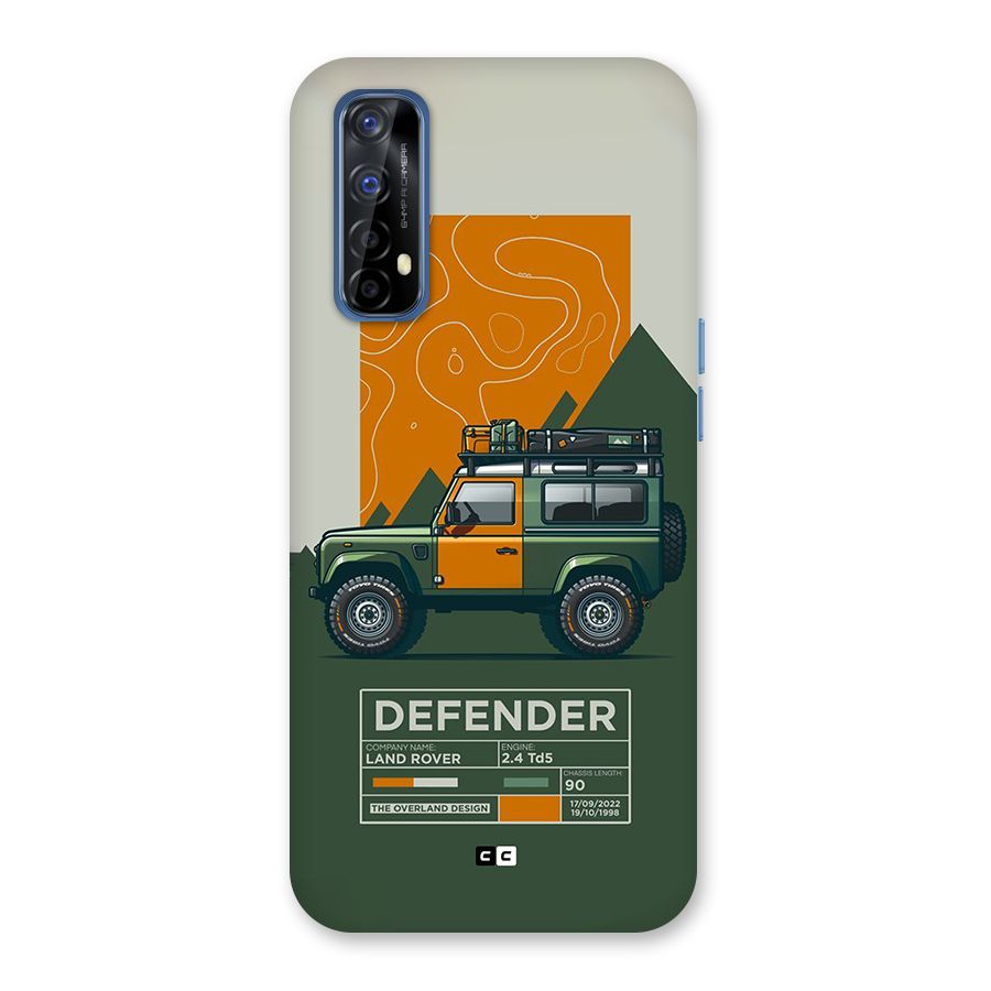 The Defence Car Back Case for Realme 7