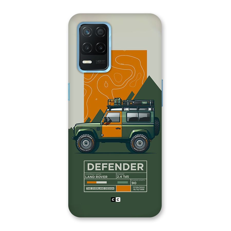 The Defence Car Back Case for Realme 8s 5G