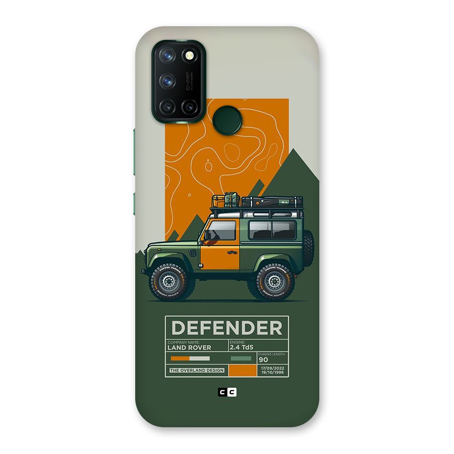 The Defence Car Back Case for Realme C17