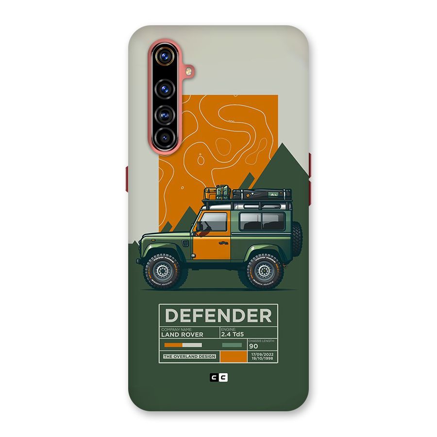 The Defence Car Back Case for Realme X50 Pro