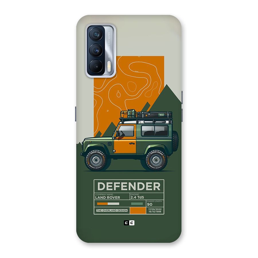 The Defence Car Back Case for Realme X7