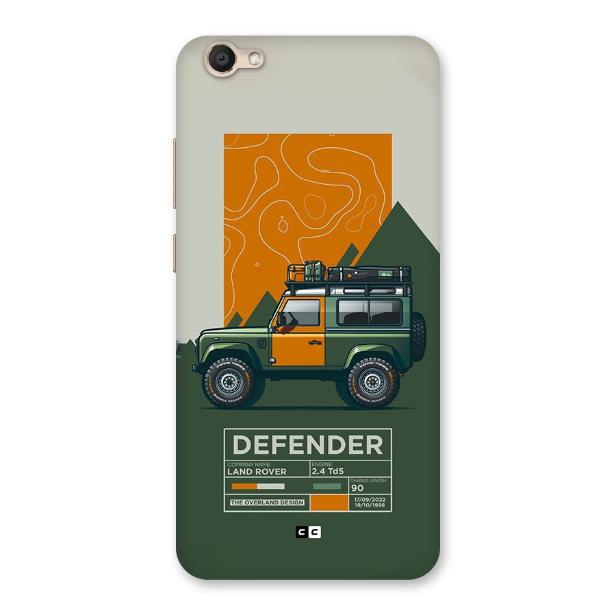 The Defence Car Back Case for Vivo V5