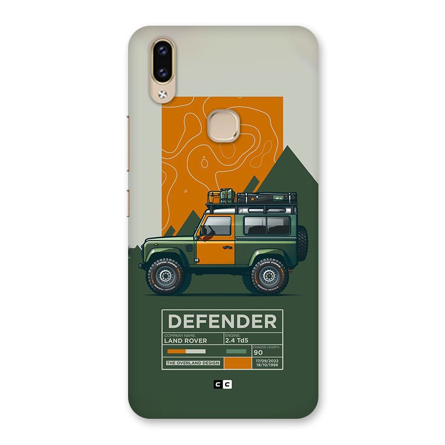 The Defence Car Back Case for Vivo V9 Youth