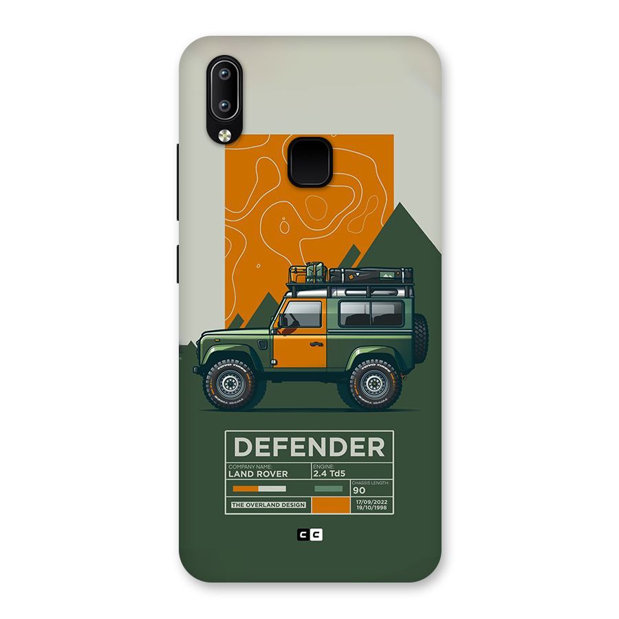 The Defence Car Back Case for Vivo Y93