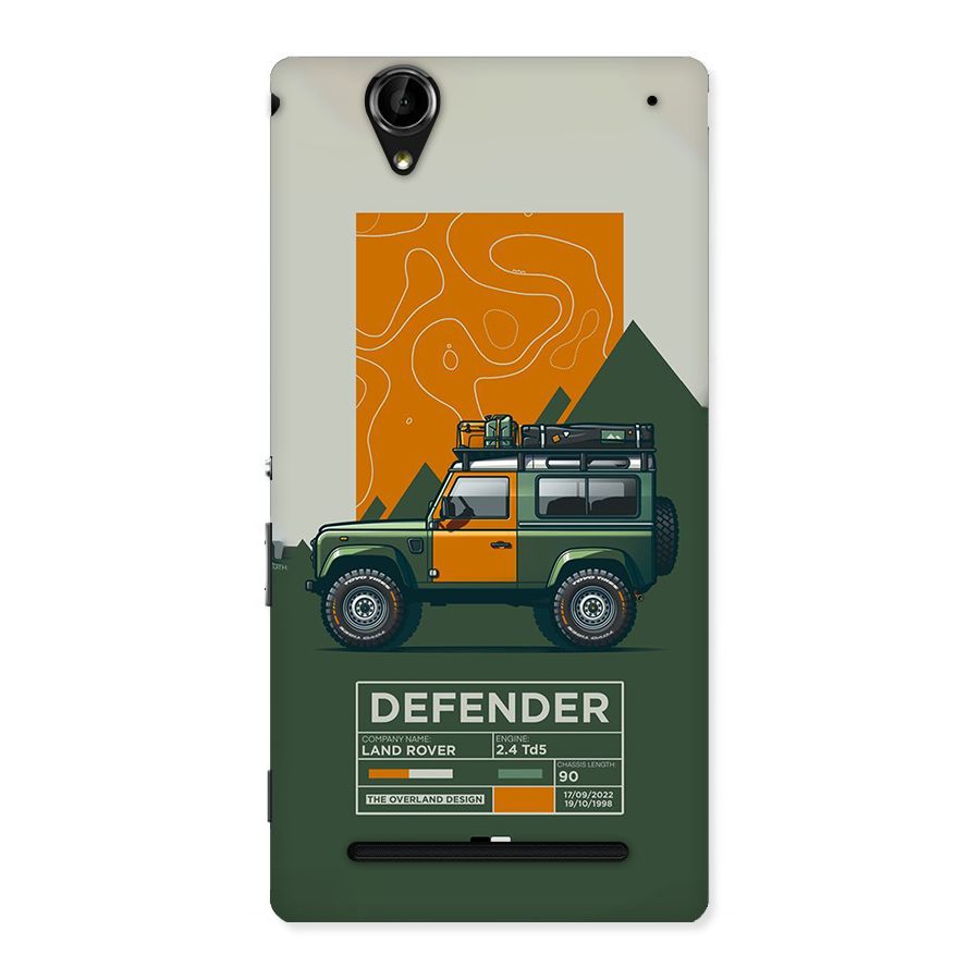 The Defence Car Back Case for Xperia T2