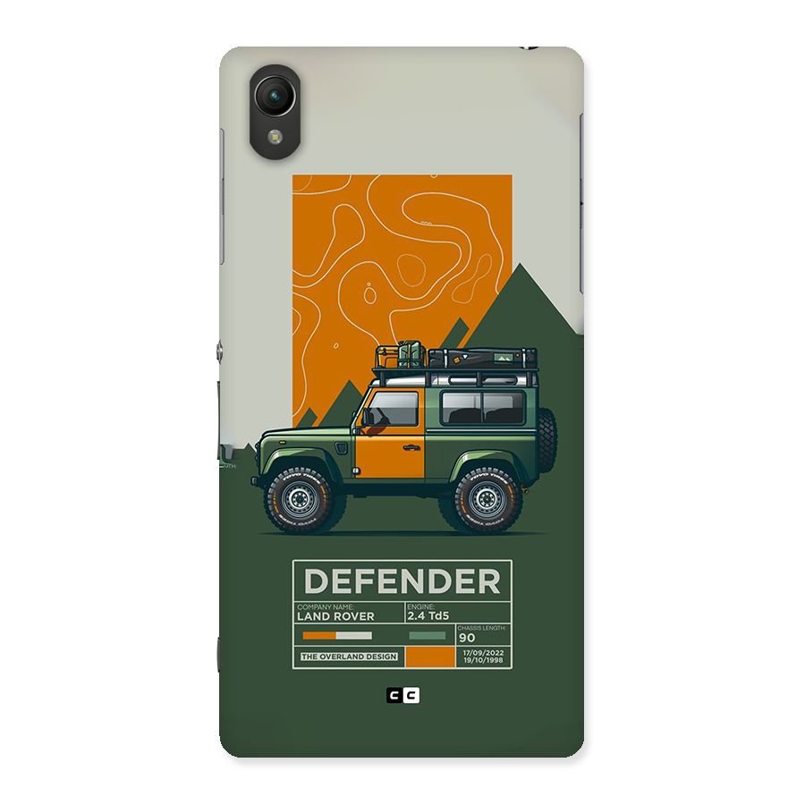 The Defence Car Back Case for Xperia Z2
