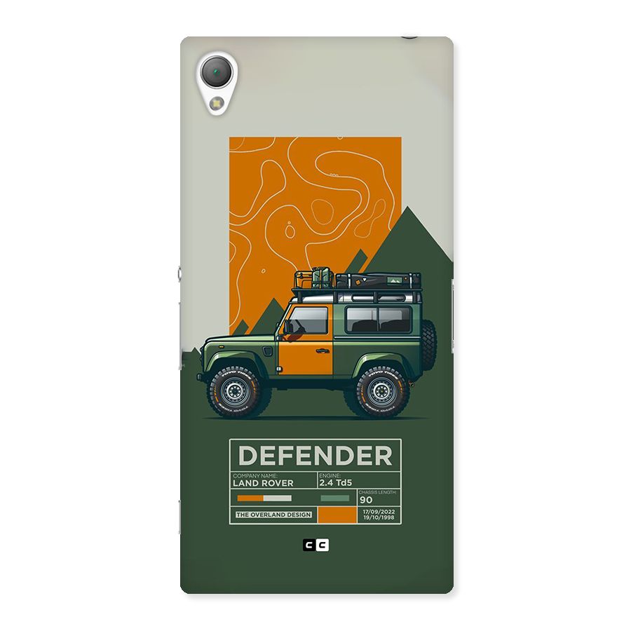 The Defence Car Back Case for Xperia Z3