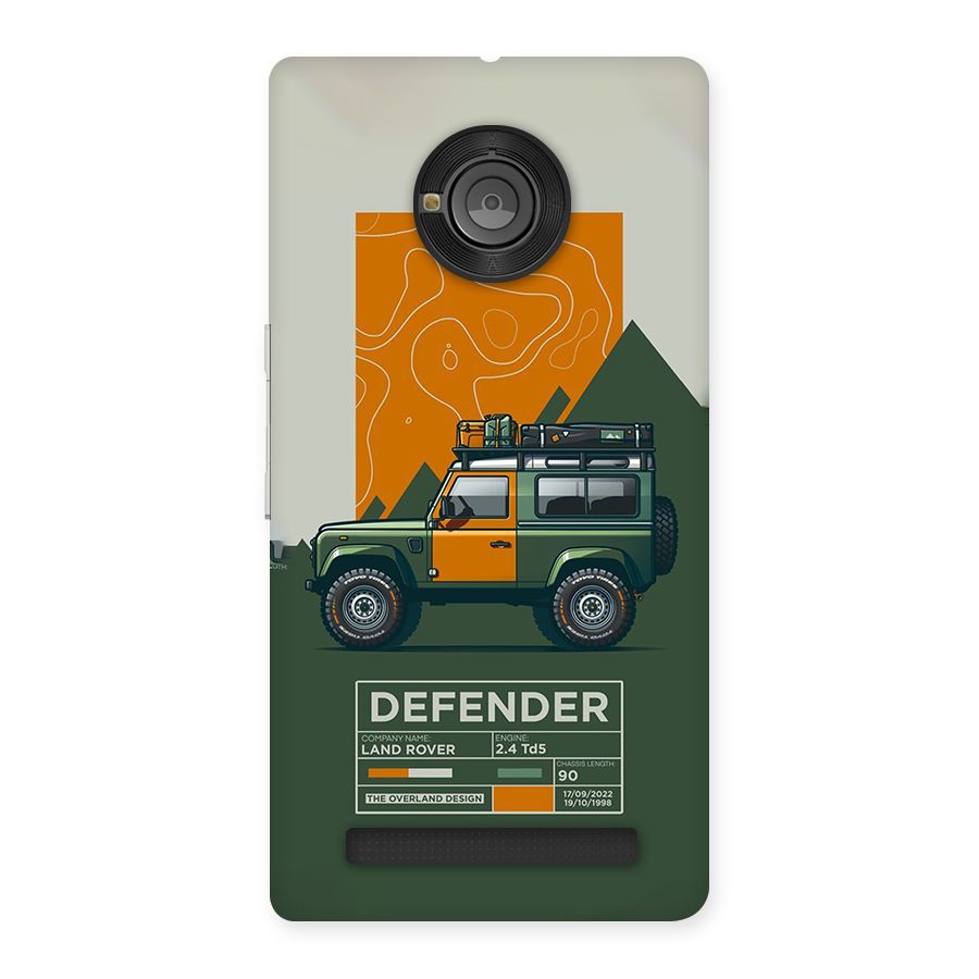 The Defence Car Back Case for Yunique