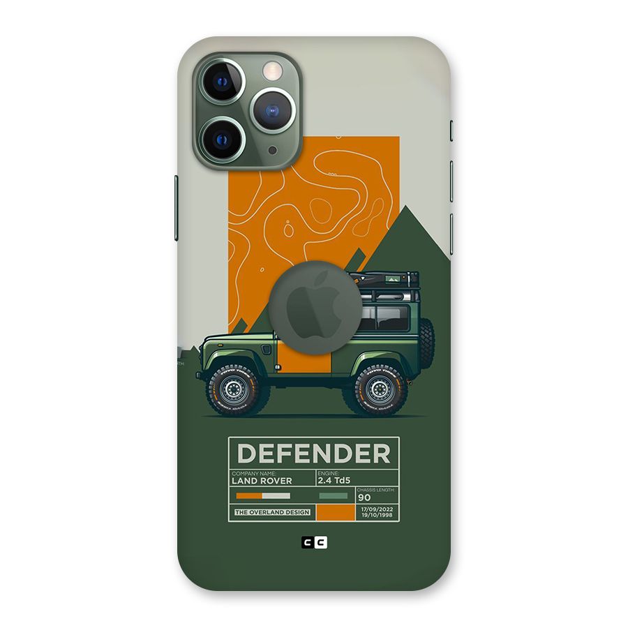 The Defence Car Back Case for iPhone 11 Pro Logo Cut