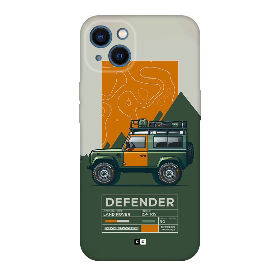 The Defence Car Back Case for iPhone 13